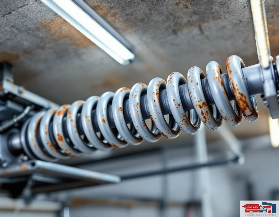 Broken Spring Repair — QuickFix Garage Door Service